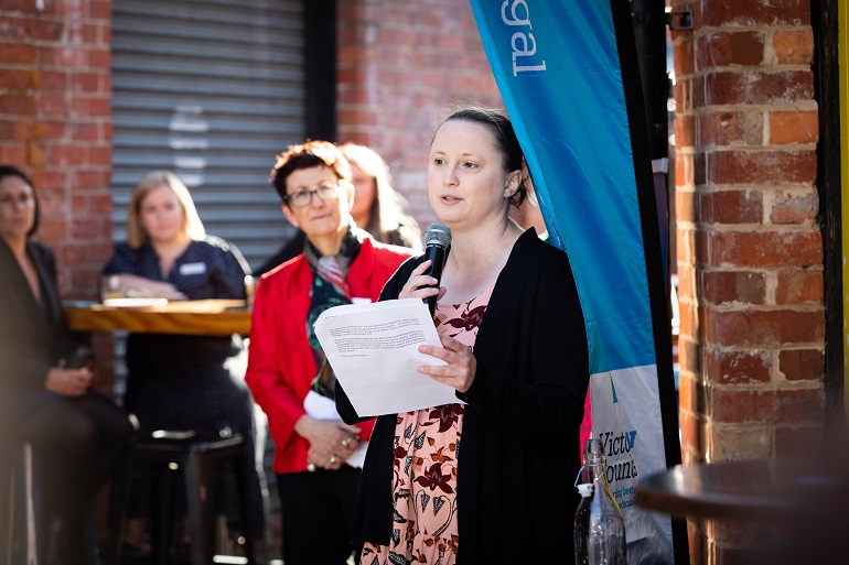 Court on Camera Ballarat Laneway Legal Breakfast